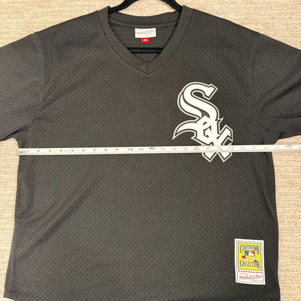 Mitchell & Ness Bo Jackson Chicago White Sox Batting Practice Jersey Black Lg. - Picture 11 of 14